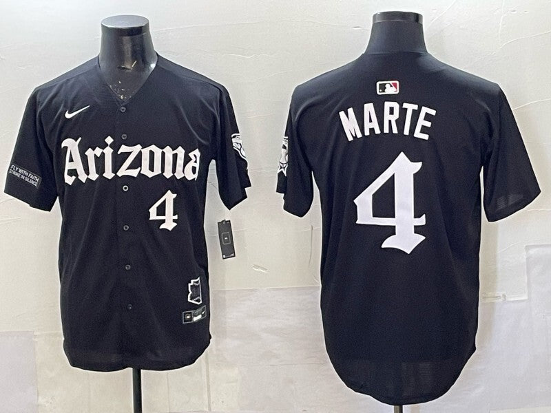Arizona Diamondbacks #4 Ketel Marte Diamondbacks 5 Collaboration
