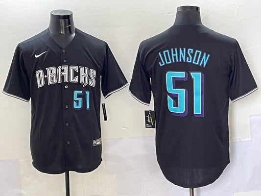 Arizona Diamondbacks #51 Randy Johnson Diamondbacks Collaboration Style 4
