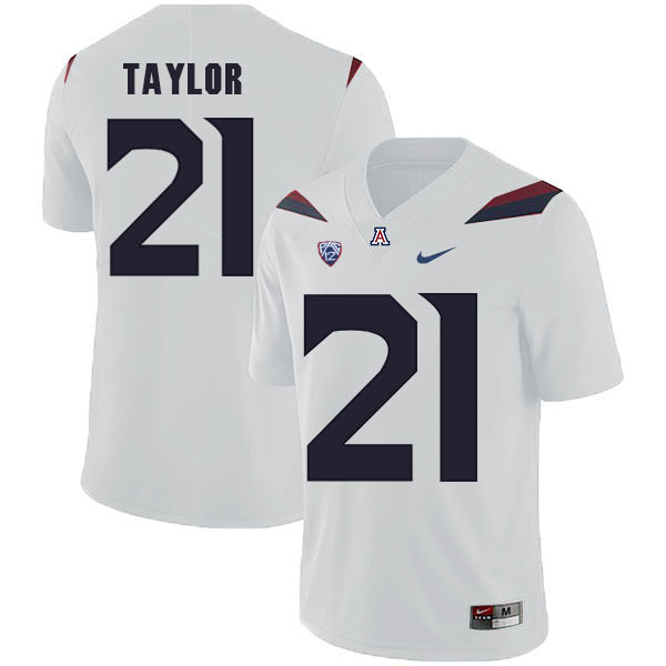 Arizona Wildcats J.J. Taylor 21 White