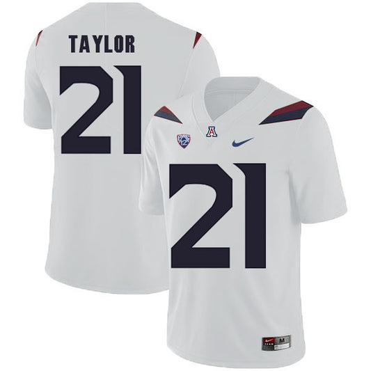 Arizona Wildcats J.J. Taylor 21 White