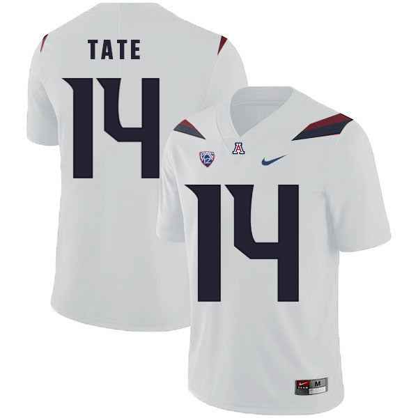 Arizona Wildcats Khalil Tate 14 White