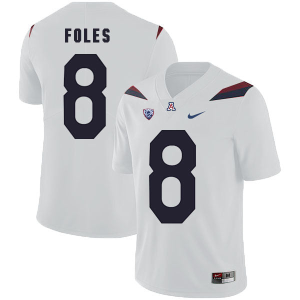 Arizona Wildcats Nick Foles 8 White