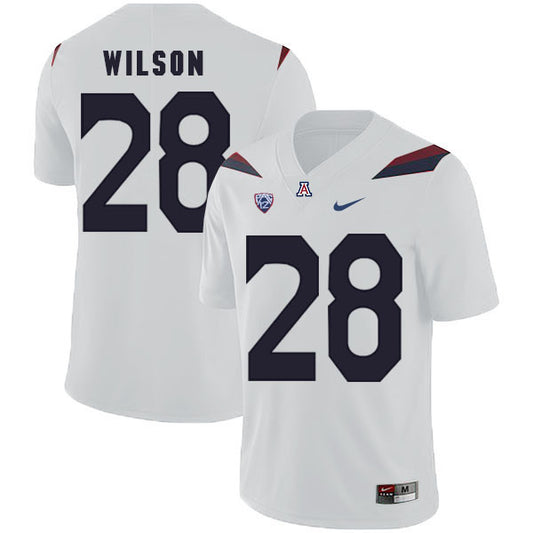 Arizona Wildcats Nick Wilson 28 White