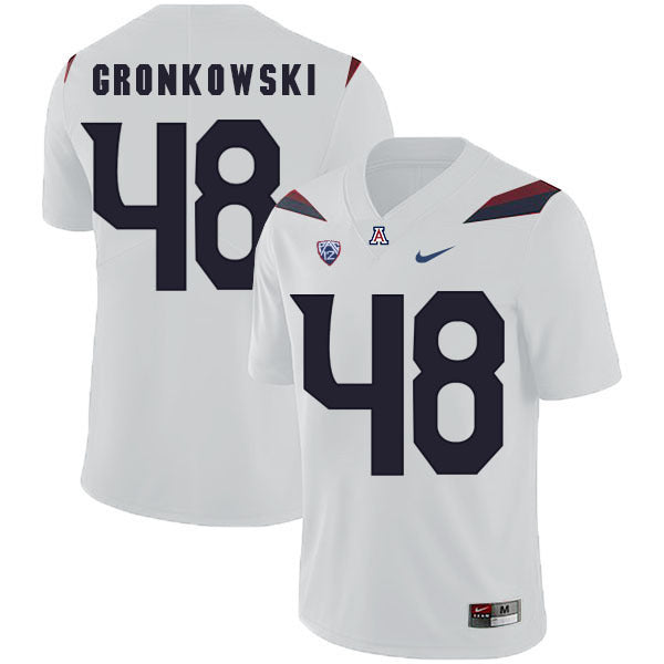 Arizona Wildcats Rob Gronkowski 48 White