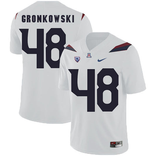 Arizona Wildcats Rob Gronkowski 48 White
