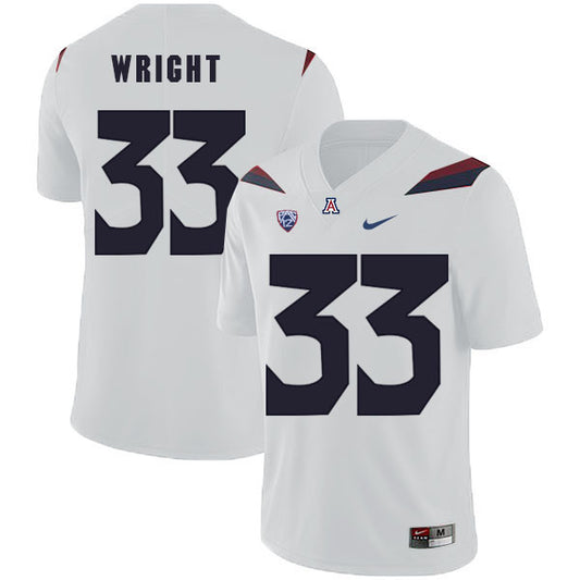 Arizona Wildcats Scooby Wright 33 White