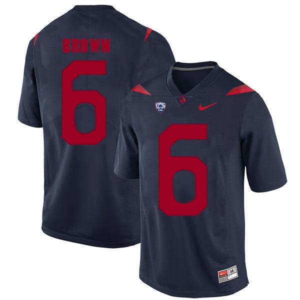 Arizona Wildcats Shun Brown 6 Blue