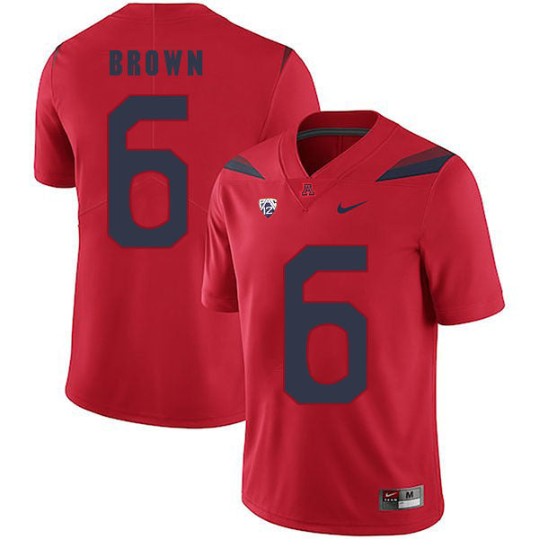 Arizona Wildcats Shun Brown 6 Red