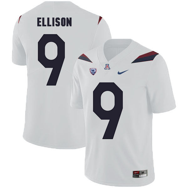 Arizona Wildcats Tony Ellison 9 White