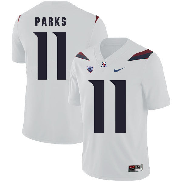 Arizona Wildcats Will Parks 11 White
