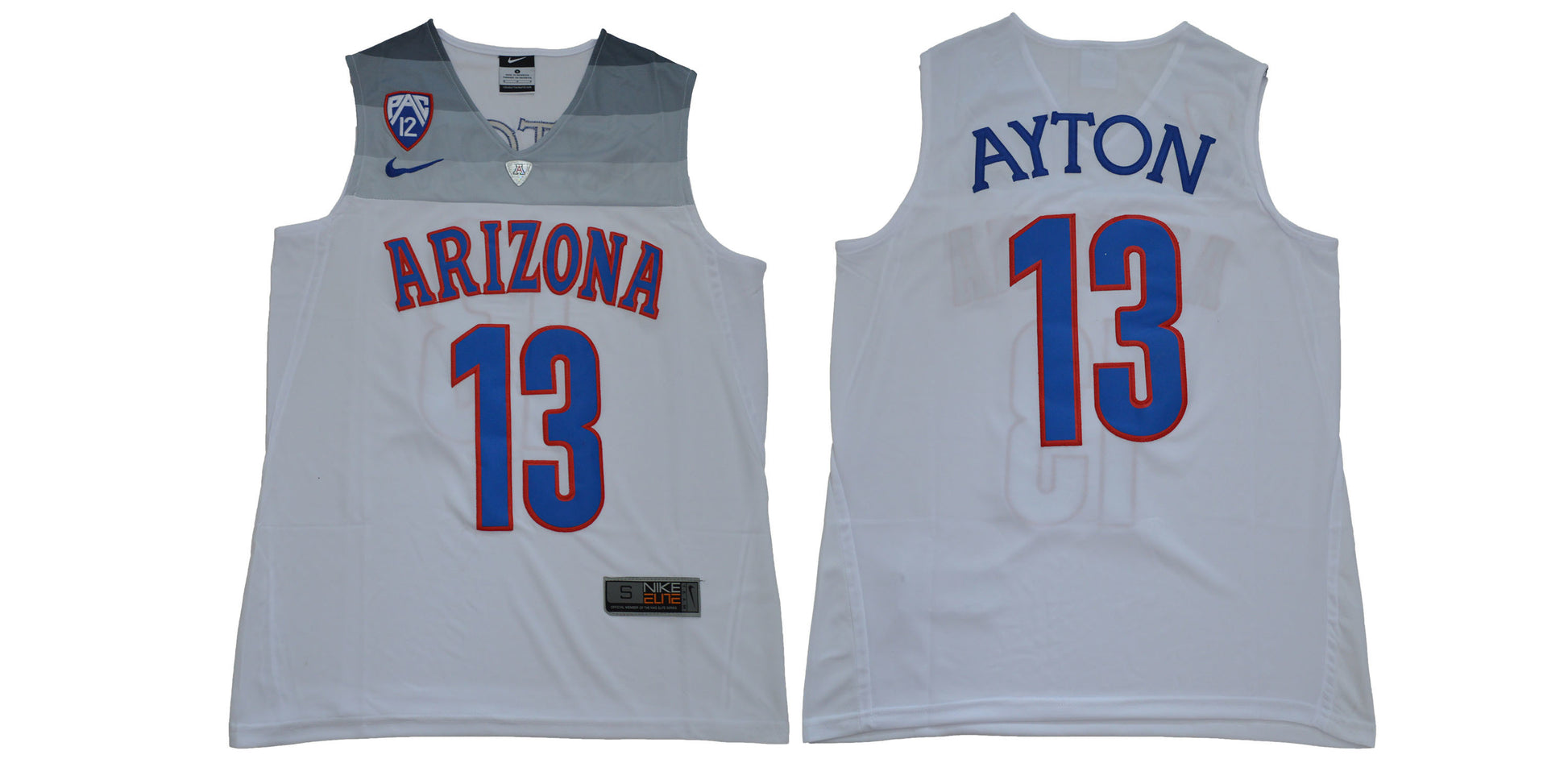 Arizona Wildcats #13 Ayton 13 White