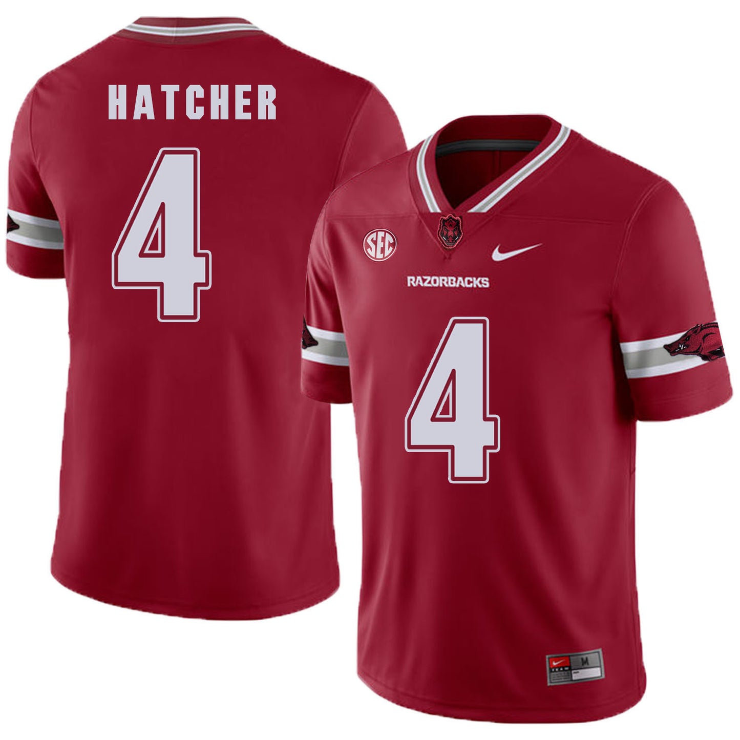 Arkansas Razorbacks Hatcher 4 Red