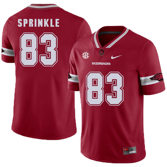 Arkansas Razorbacks Sprinkle 83 Red