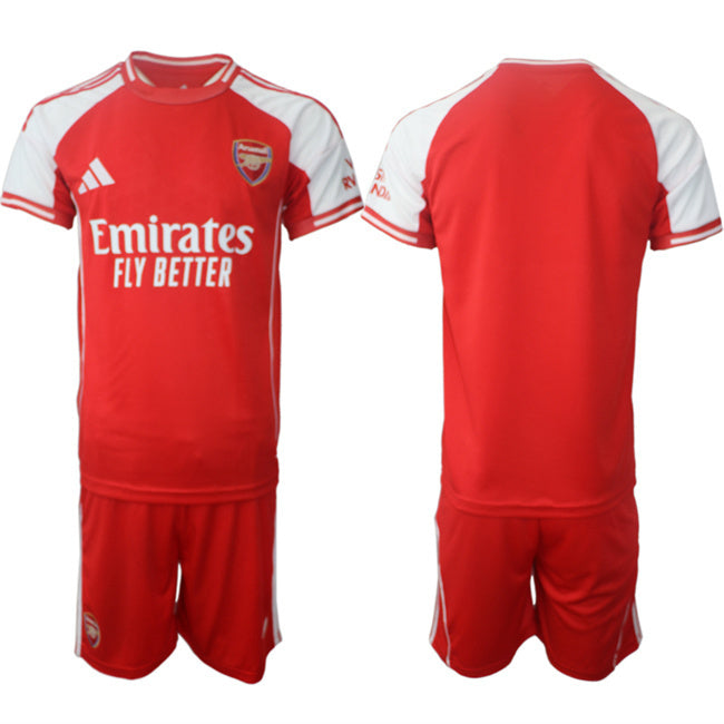 Arsenal F.C Blank Red 2025 Home Soccer Jersey Suit