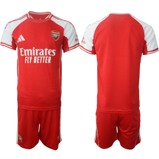 Arsenal F.C Blank Red 2025 Home Soccer Jersey Suit