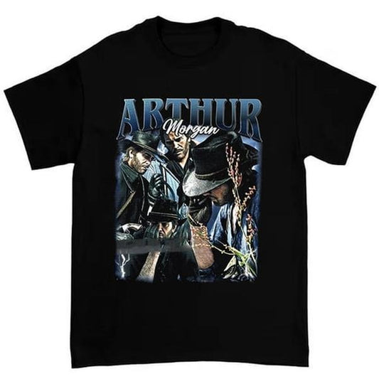 Arthur Morgan Vintage T-Shirt, Gift For Woman and Man Unisex T-Shirt Hoodie, Sweatshirt | InkThreadWorks.com