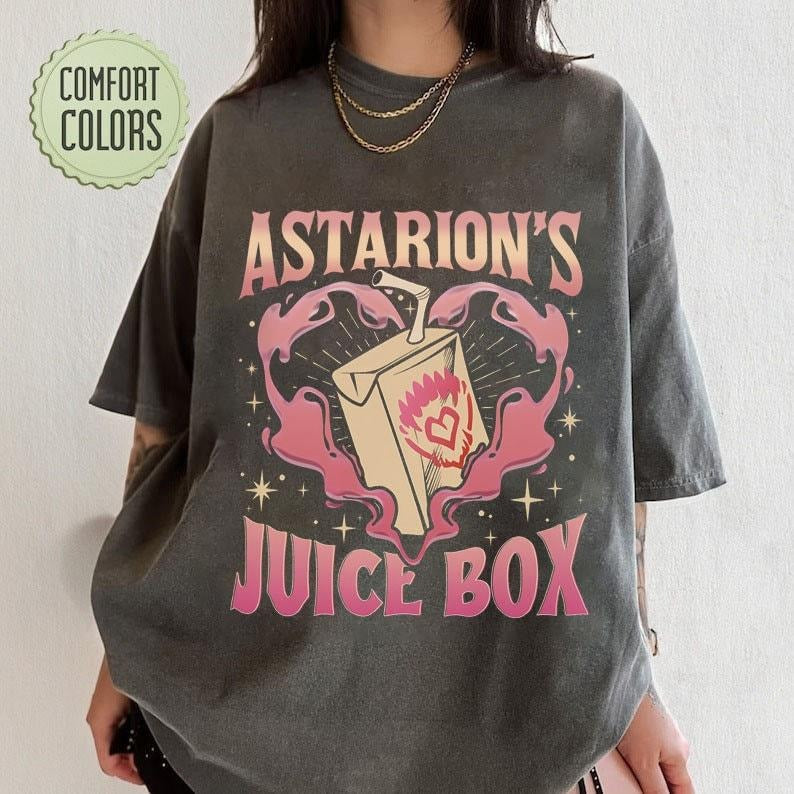Astarion Funny Shirt, Astarion's Juice Box Shirt, Limited Astarion Baldurs Gate 3, Gift For Women and Men, Baldurs Gate 3...