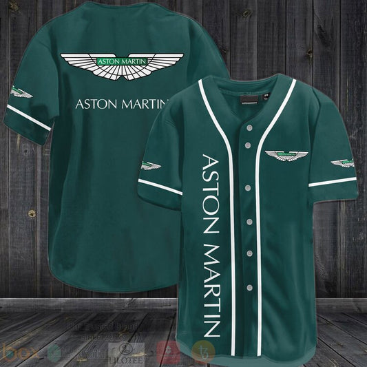 FASHION Aston Martin Baseball Jerseys Botton Shirt