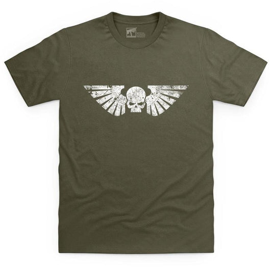 Astra Militarum Battleworn Insignia T Shirt - WARHAMMER MERCH Hoodie, Sweatshirt | InkThreadWorks.com
