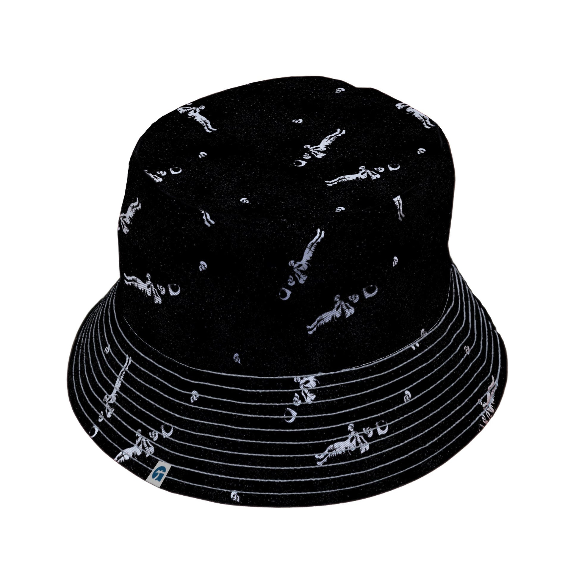 Astronaut Skeleton Bucket Hat