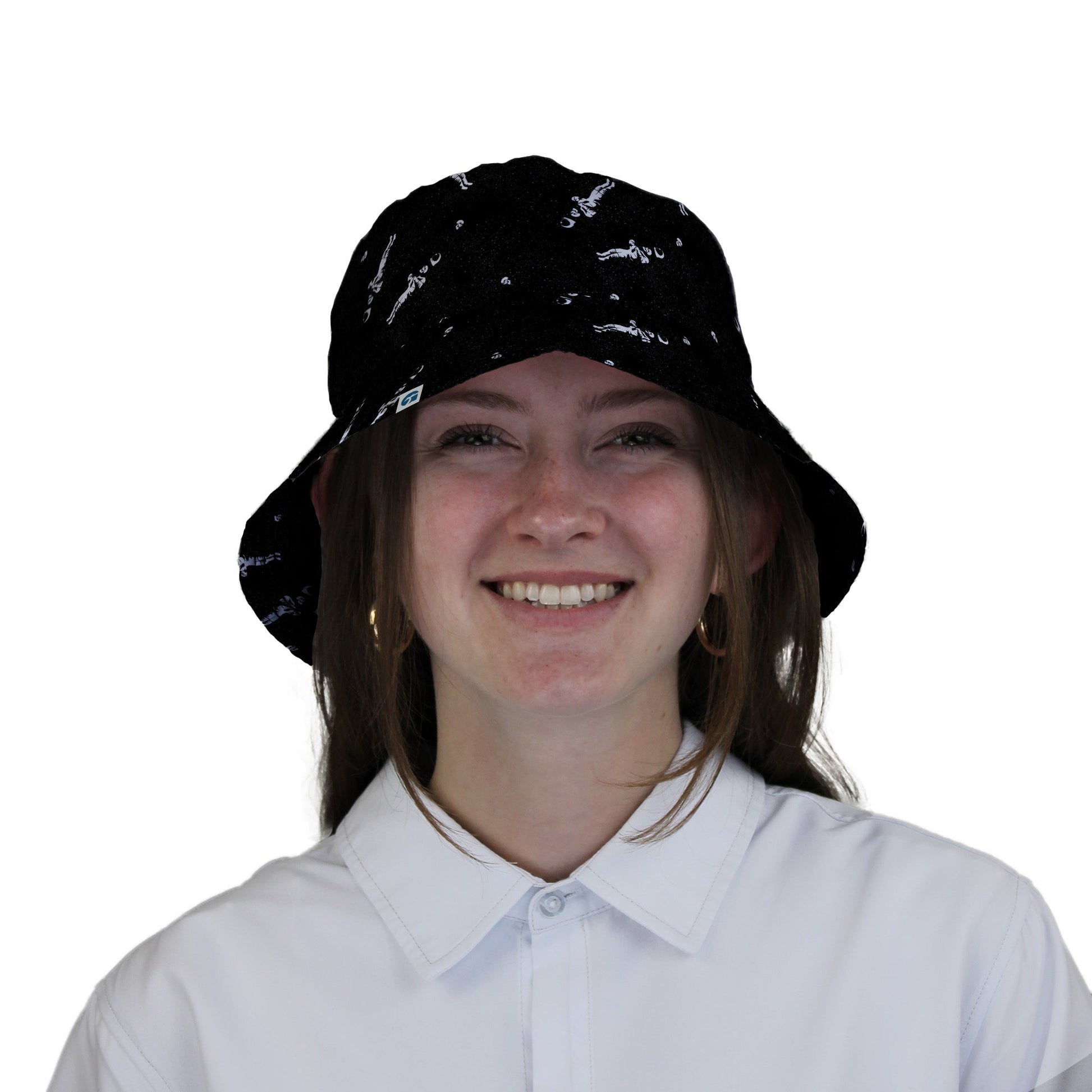 Astronaut Skeleton Bucket Hat