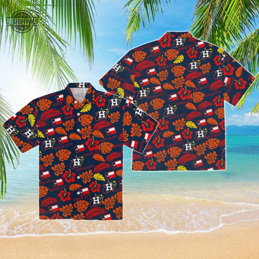 Astros Hawaiian Shirt 2023 And Shorts Houston Astros Hawaiian Shirt Mens Houston Astros Shirt Astros Button Up Shirt Gift for Fan