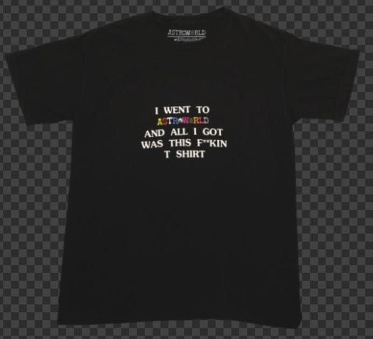 Astroworld Tour Wish You Were Here Tee Streetwear Casual Graphic Man Hoodie, Sweatshirt | InkThreadWorks.com