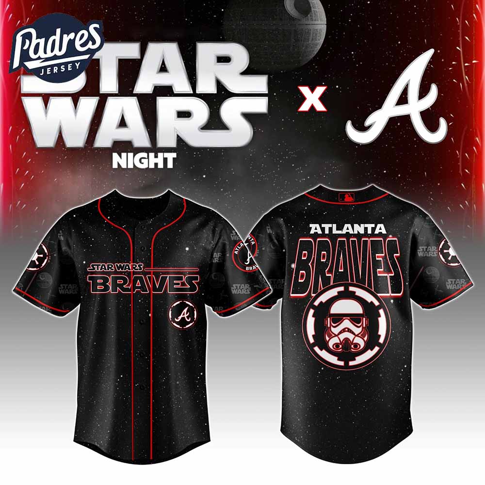 Atlanta Braves x Star Wars Night Special Edition Baseball Jersey 2025 - Padres Jersey Oasis: Elevate Your Baseball Style Game