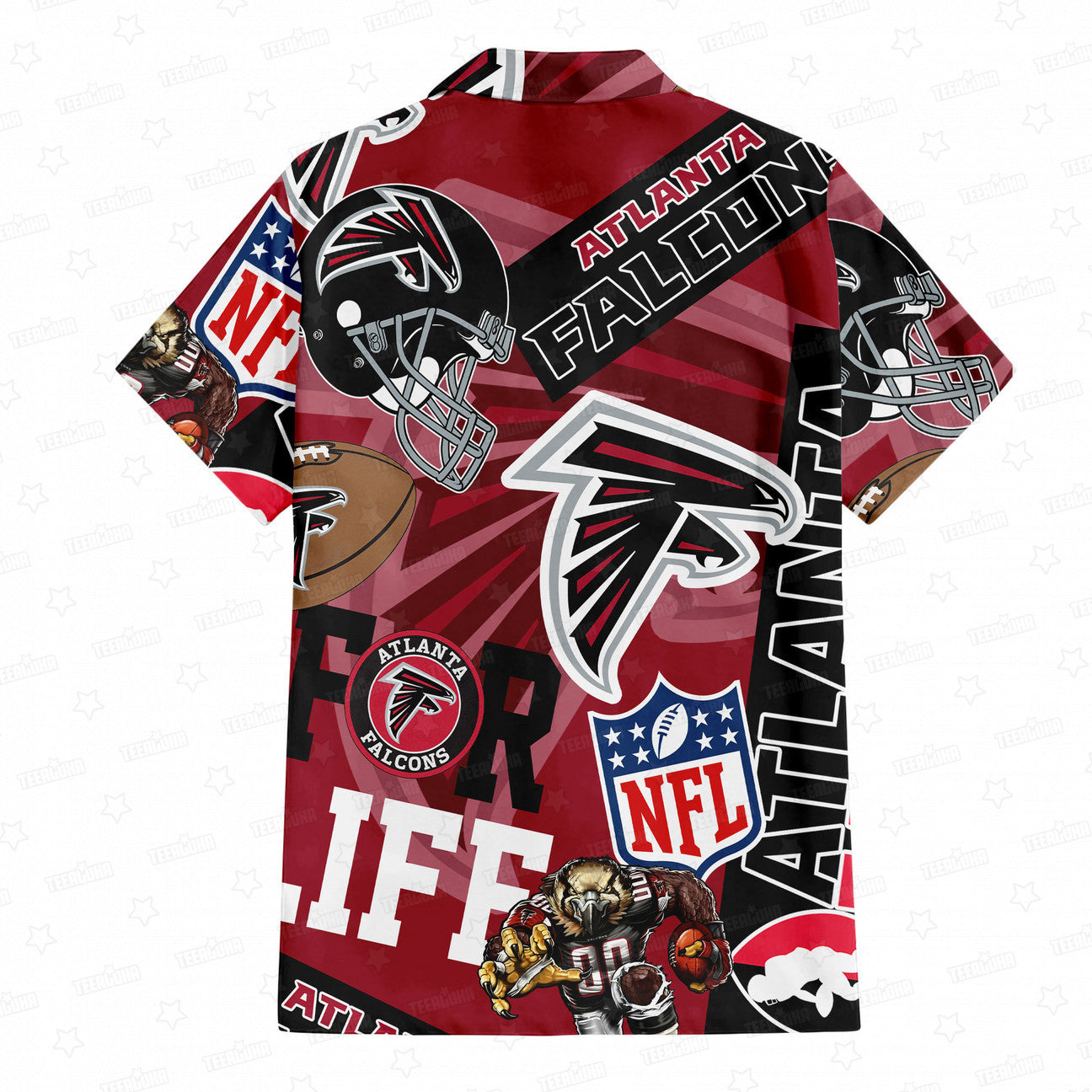 Atlanta Falcons Hawaiian Shirt For Life 857114