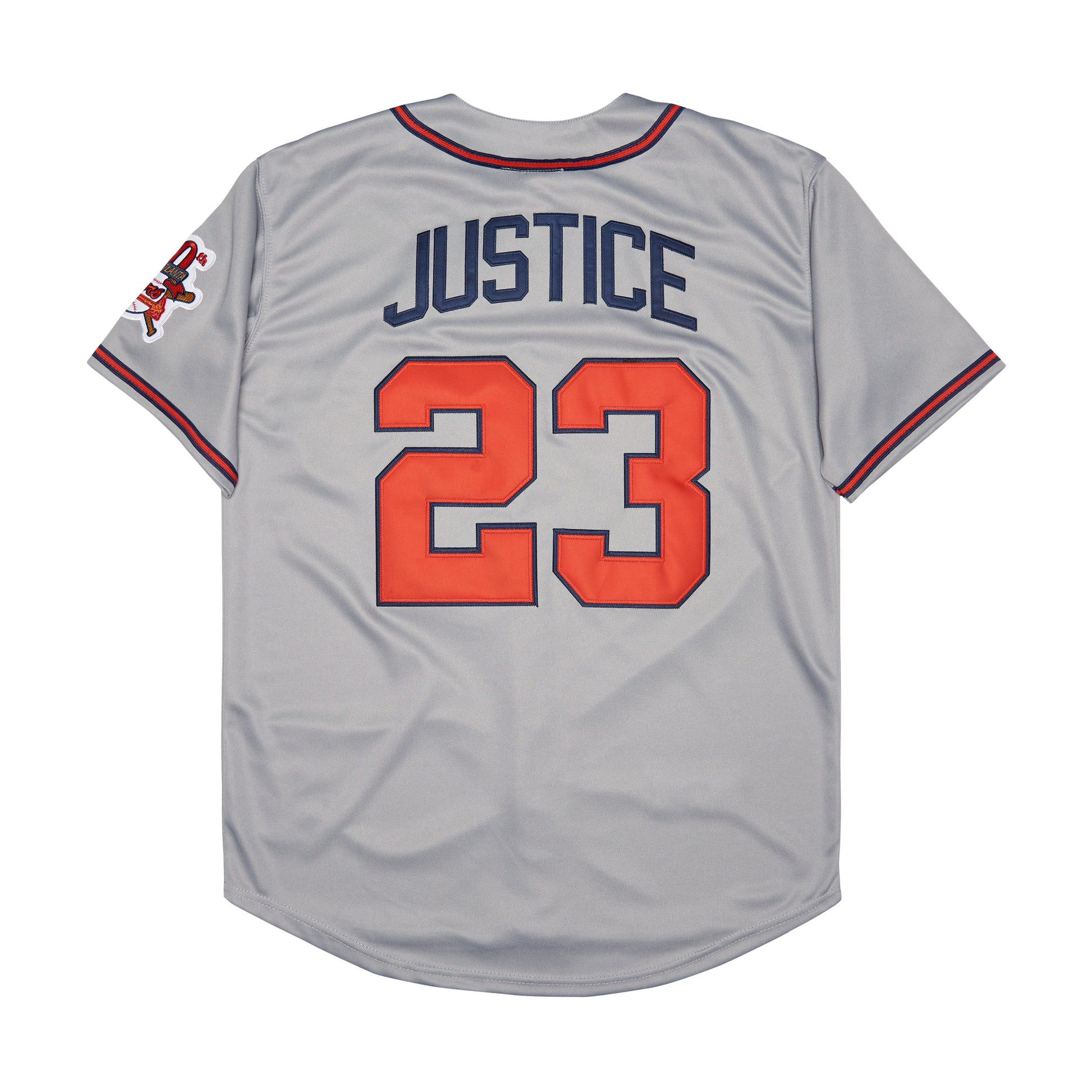 Atlanta Braves #23 David Justice Style 1