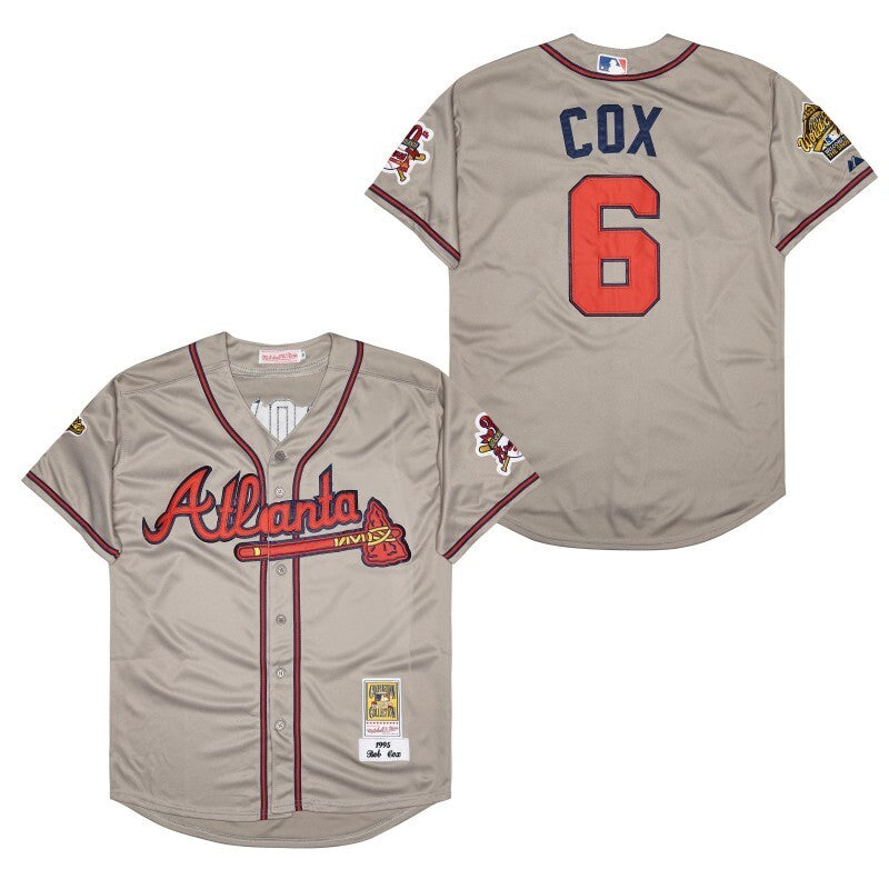 Atlanta Braves #6 Bobby Cox Style 6