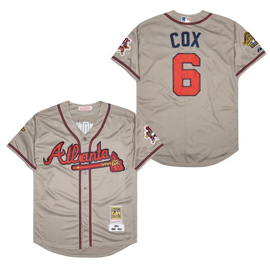 Atlanta Braves #6 Bobby Cox Style 6