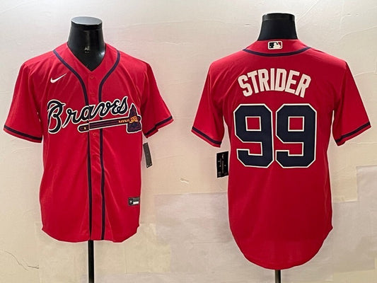 Atlanta Braves #99 Spencer Strider Warriors Fan Edition