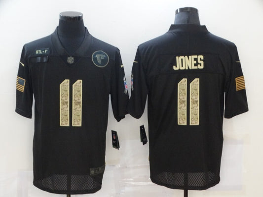 Atlanta Falcons #11 Julio Jones 20 Salute Camo Text 634