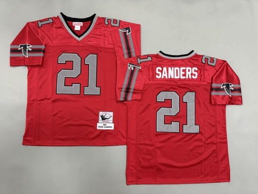 Atlanta Falcons #21 Deion Sanders Atlanta Falcons Style 6