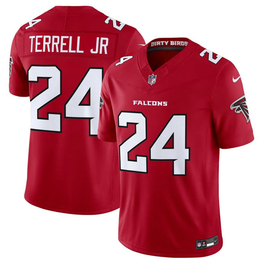Atlanta Falcons #24 A.J. Terrell Red 2026 New F.U.S.E. Vapor Untouchable Limited