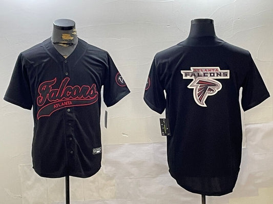 Atlanta Falcons #9 Michael Penix Jr. Black Collaboration Style 4