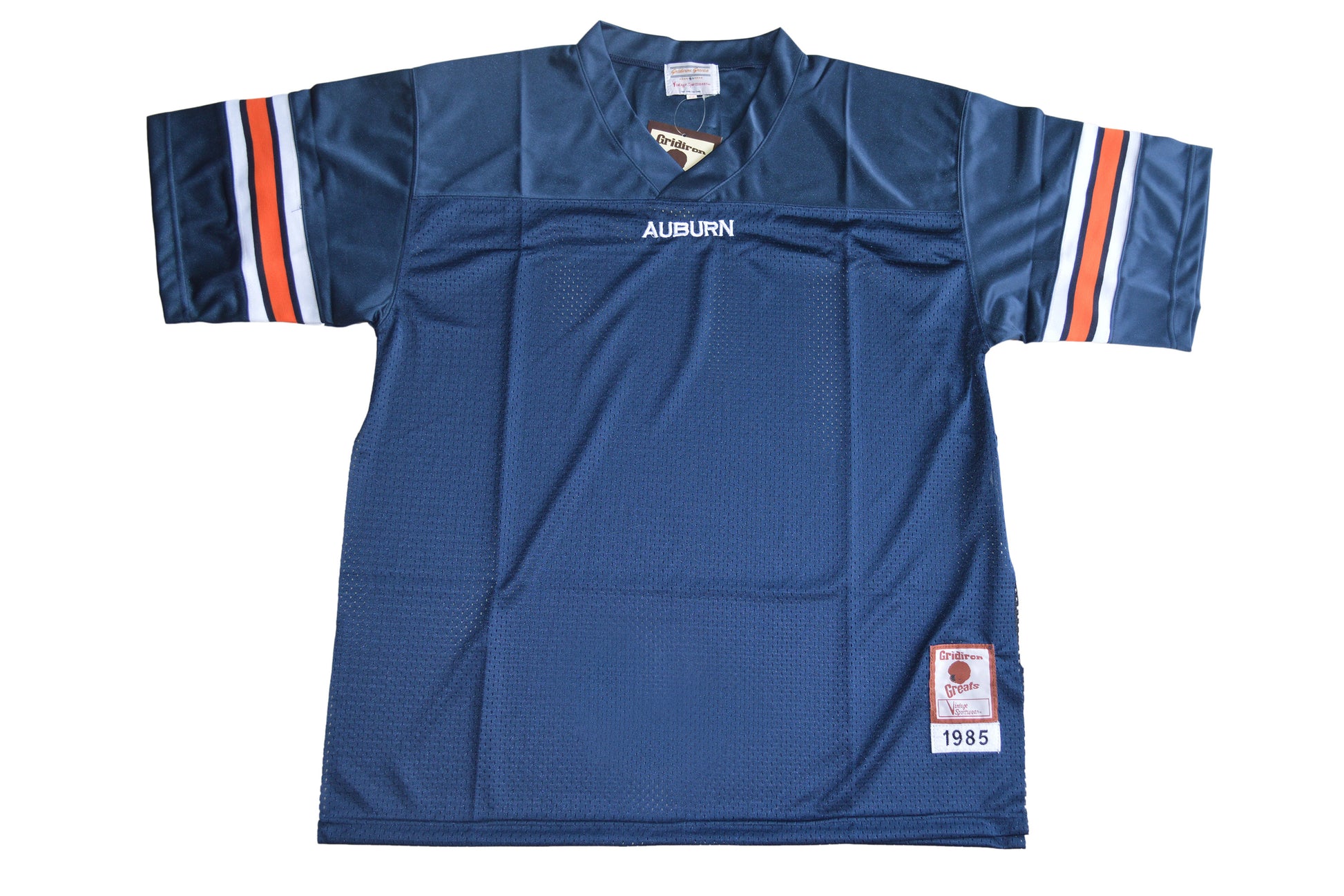 Auburn Tigers Blank Retro Blue Front