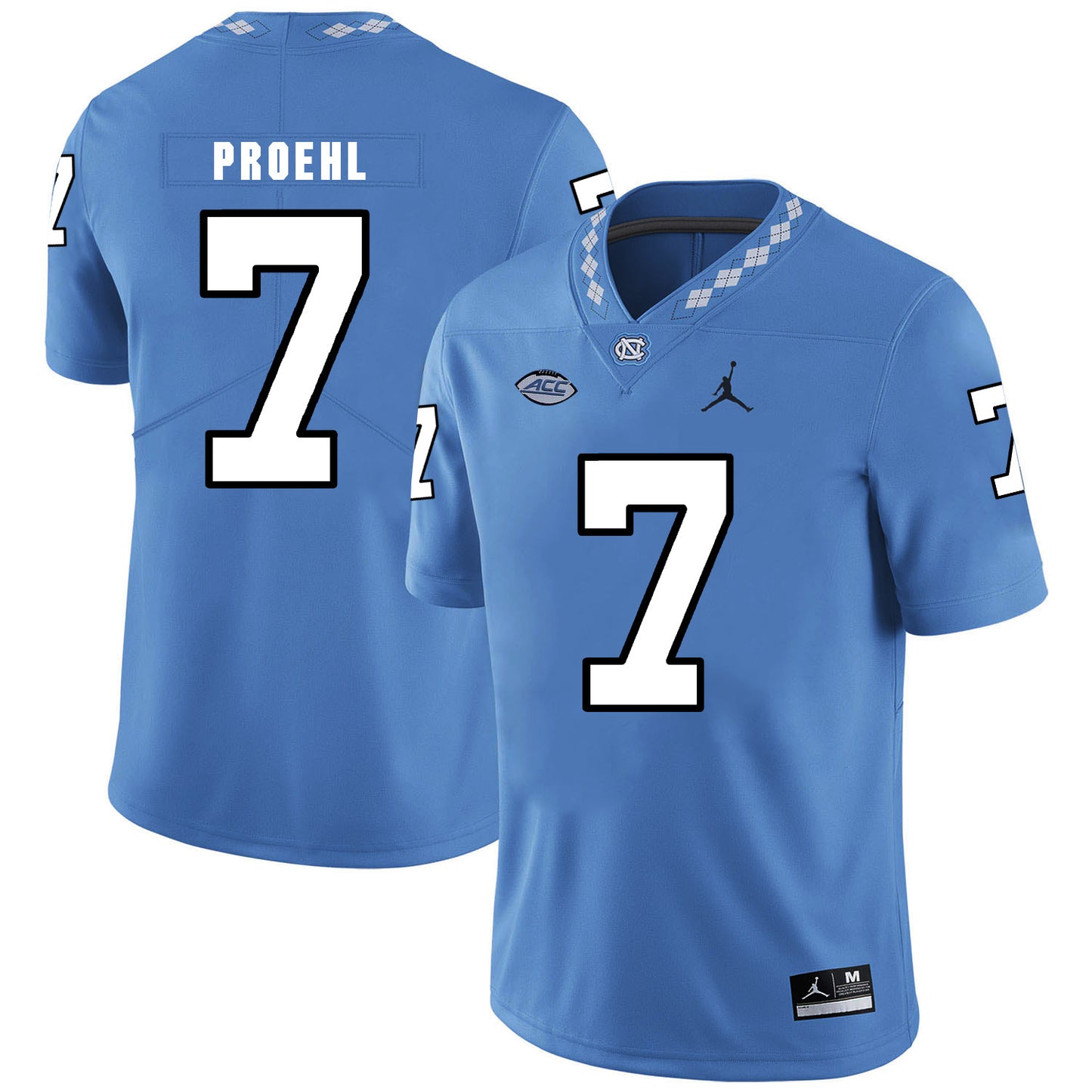 Austin Proehl 7 Carolina Blue
