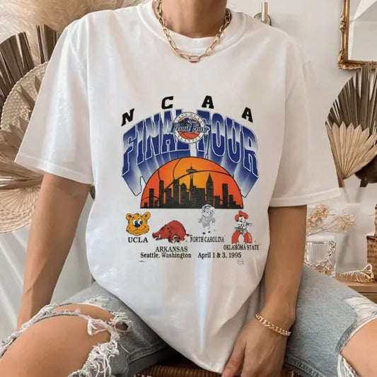 Authentic Classic 1995 NCAA Final Four Unisex T-Shirt - Menswear Top