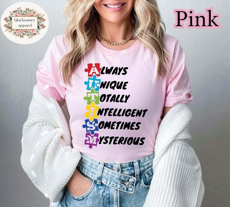 Autism Awareness T-Shirt for Inclusion Advocates, NEURODIVERSITY PRIDE Tee, Support Autism Acceptance  Inclusion Hoodie,...