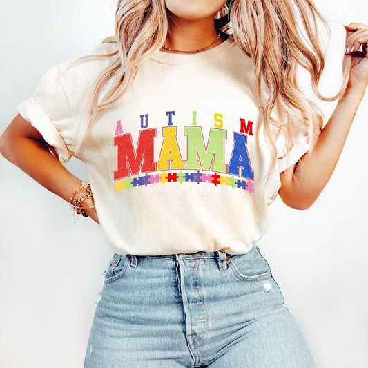 Autism Mama T-Shirt, Autism Awareness T-Shirt, Autism Advocate T-Shirt, Gift Ideas Hoodie, Sweatshirt | InkThreadWorks.com