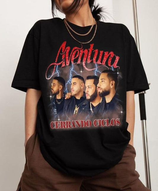 Aventura T Shirt, Artist Album Tshirt, Latin Music Shirt, Aventura Concert, Aventura Album, Album Tshirt, Vintage Artist...