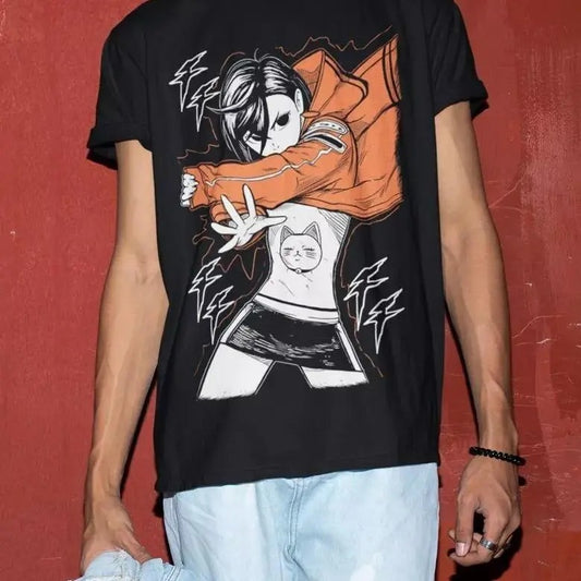Ayase Momo T-shirt Dandadan Cosplay Anime Gift Shirt All Size Hoodie, Sweatshirt | InkThreadWorks.com