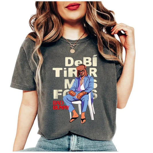 B4dBunny Unisex Classic T-Shirt, New Album 2025 Shirt, Album Artwork Shirt, Music Sweatshirt For Fans. Cotton Casual Style