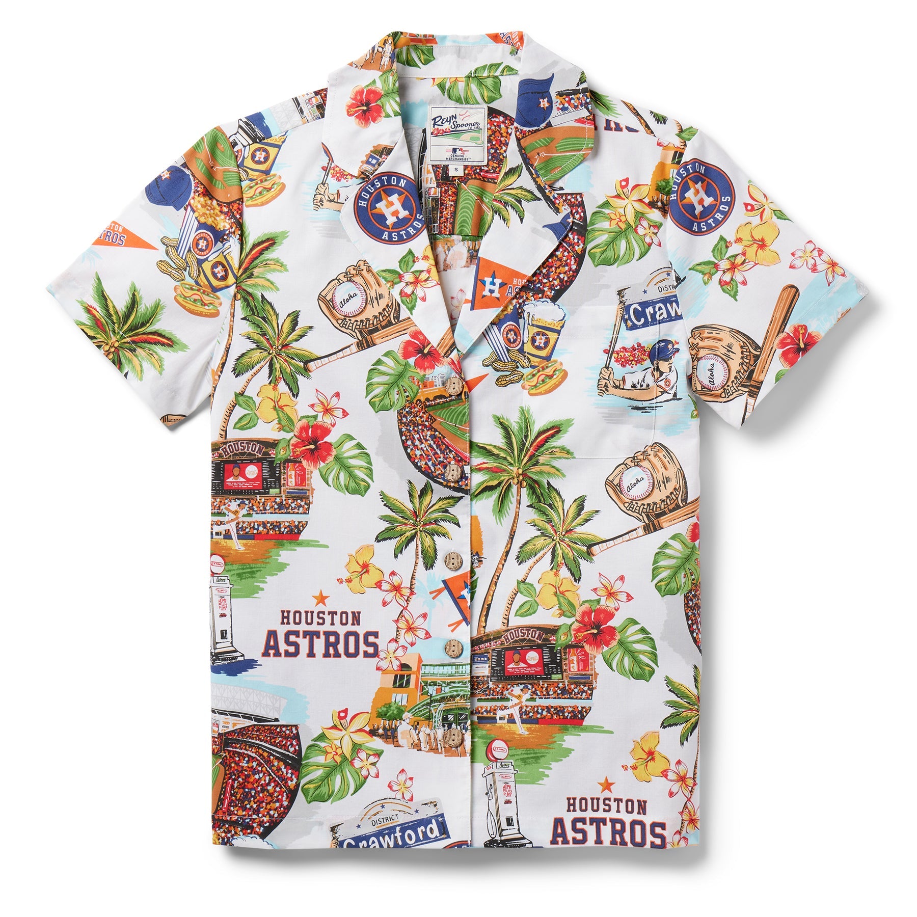 MLB® WOMEN'S HOUSTON ASTROS SCENIC CAMP SHIRT
