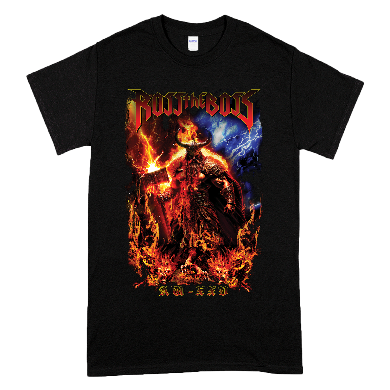 Ross The Boss "Sign Of The Hammer Aus Tour" T-Shirt