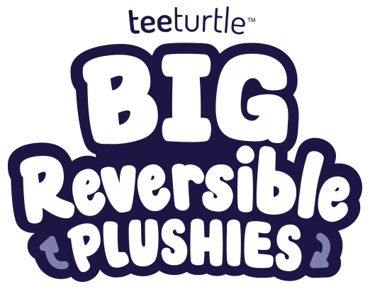 TeeTurtle Big Reversible Triceratops & Stego Plushie