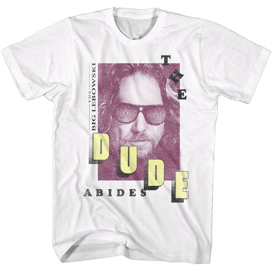 The Big Lebowski - Dude Abides Photo - Short Sleeve - Adult - T-Shirt