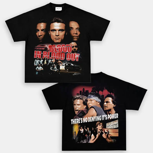 BLOOD IN BLOOD OUT TEE  Trending Movie T shirt Vintage 90s T-shirt gift for Movie fans gift for him gift for her unisex T-shirt Urbanwear Shirt